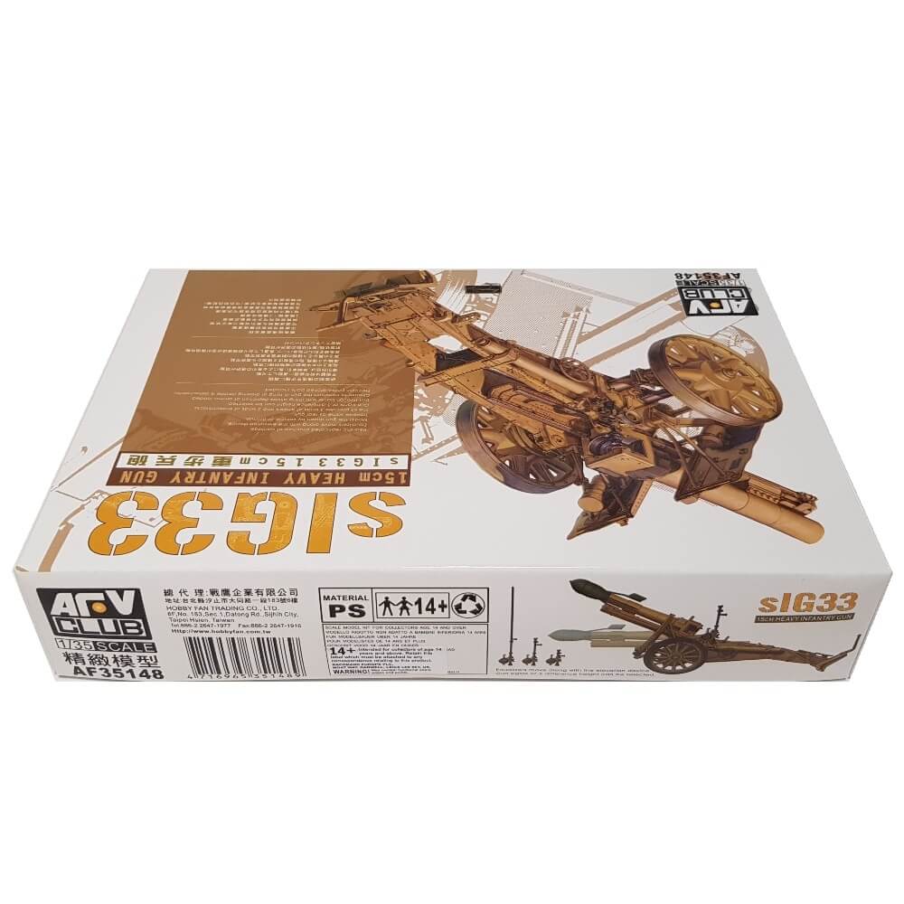 1:35 sIG33 15cm Heavy Infantry Gun - AFV CLUB
