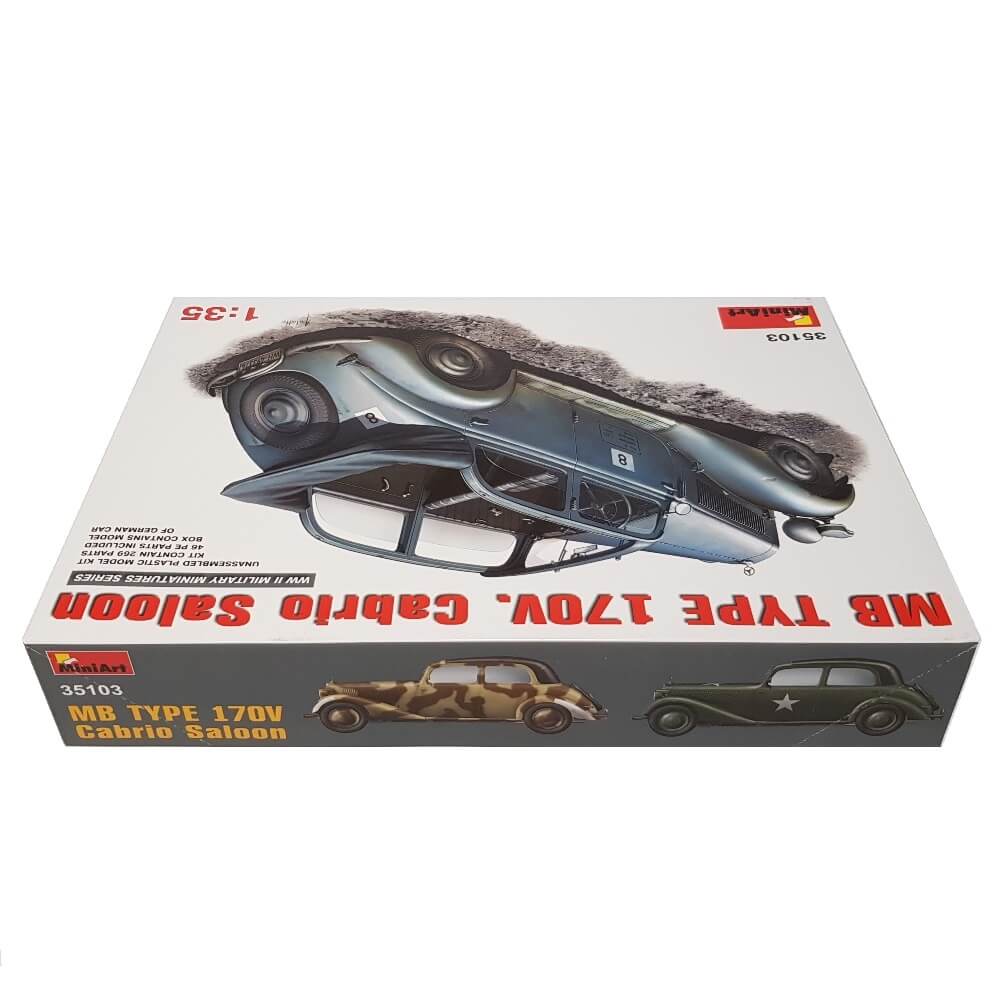 1:35 German MB Type 170V. Cabrio Saloon - MINIART