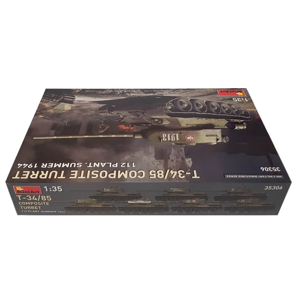 1:35 Soviet T-34/85 Composite Turret 112 Plant Summer 1944 - MINIART
