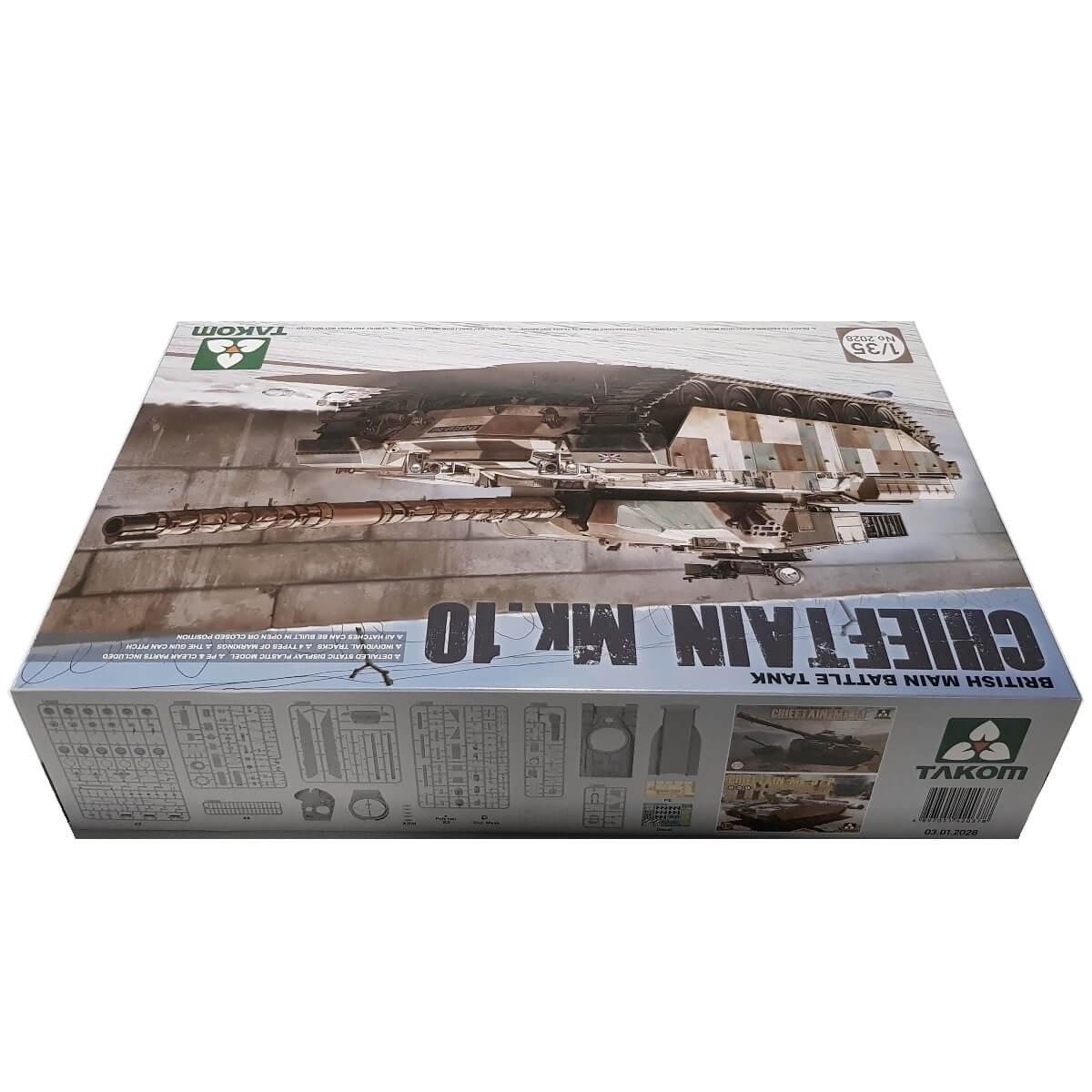 1:35 British Main Battle Tank Chieftain Mk.10 - TAKOM