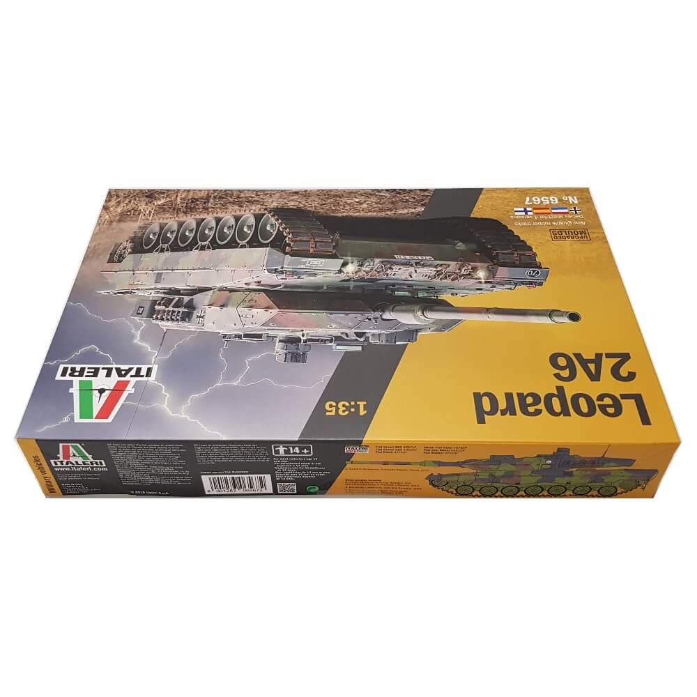 1:35 German LEOPARD 2A6 Main Battle Tank - ITALERI