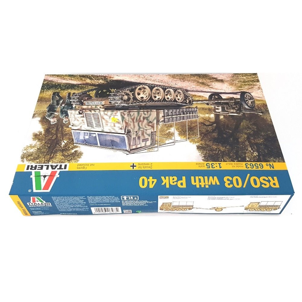 1:35 German RSO/03 with PAK 40 Gun - ITALERI