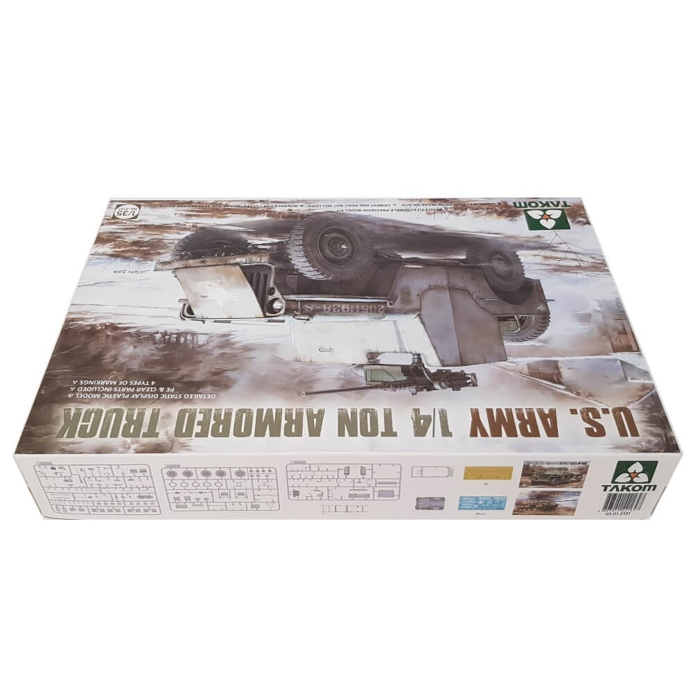 1:35 US Army ¼ Ton Armored Truck - TAKOM