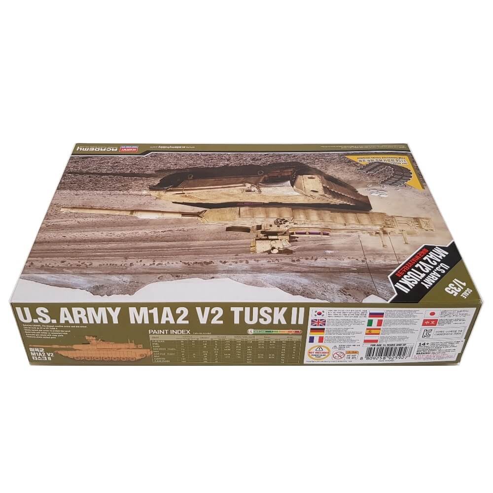 1:35 US Army M1A2 V2 TUSK II - ACADEMY