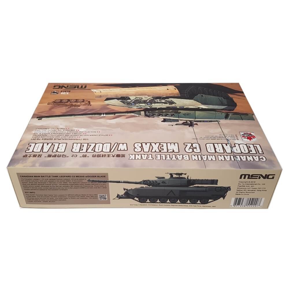 1:35 Canadian LEOPARD C2 MEXAS with Dozer Blade MBT - MENG