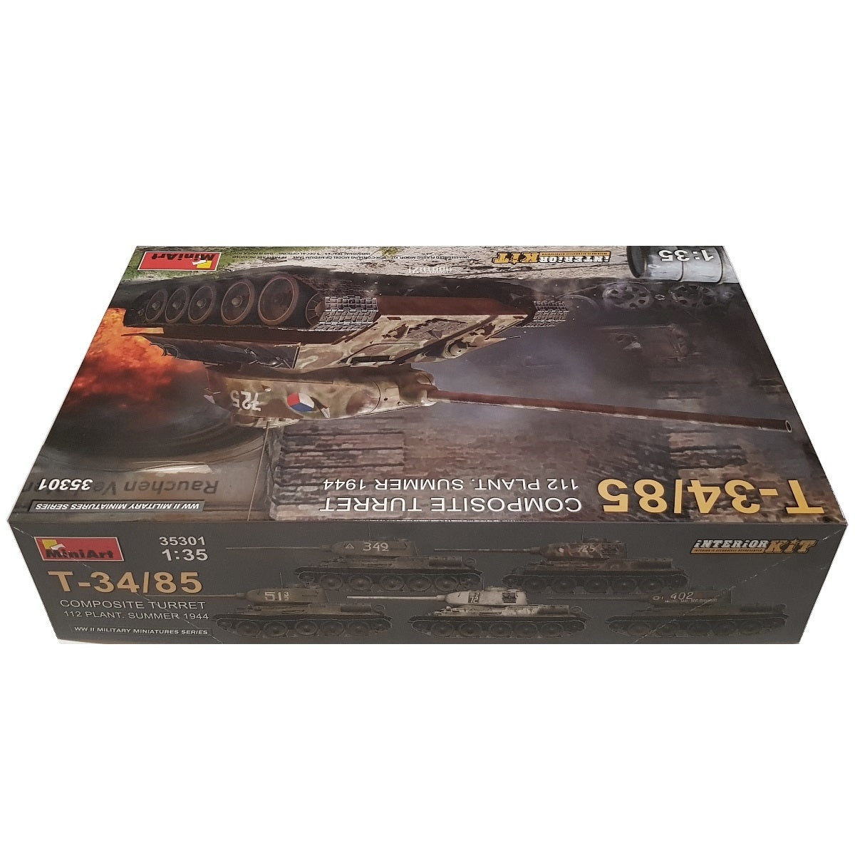 1:35 T-34/85 Composite Turret 112 Plant. Summer 1944 - Interior Kit - MINIART