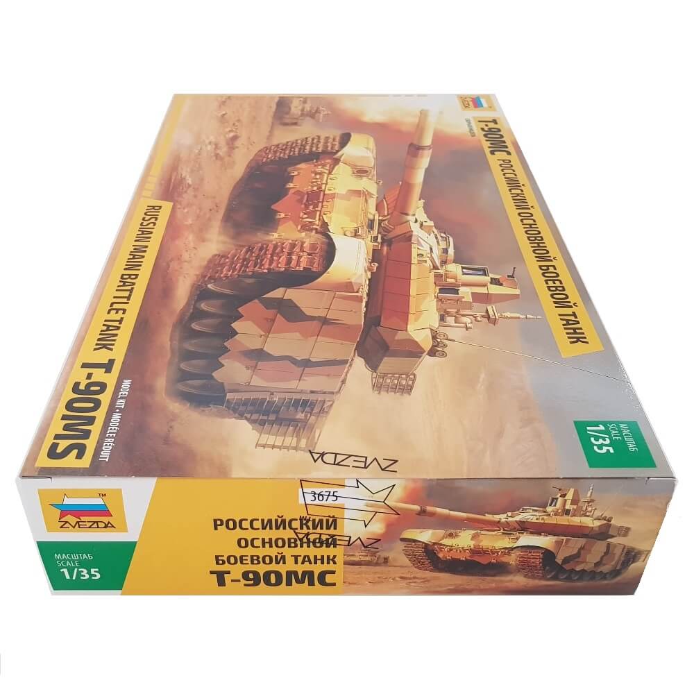 1:35 Russian Main Battle Tank T-90MS - ZVEZDA