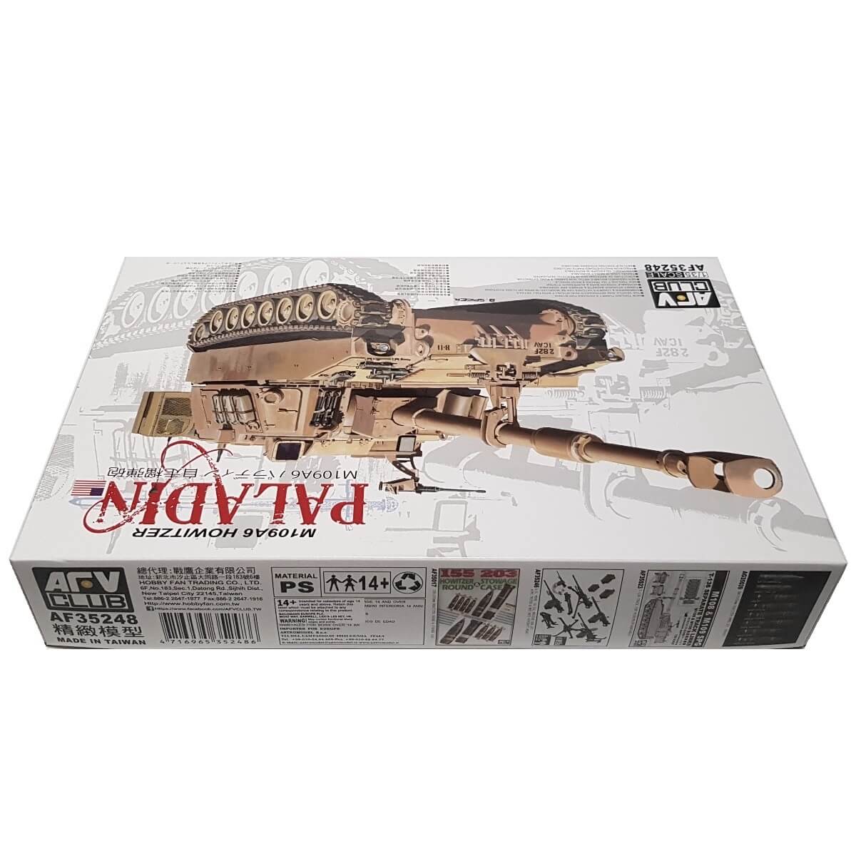 1:35 M109A6 Howitzer PALADIN - AFV CLUB