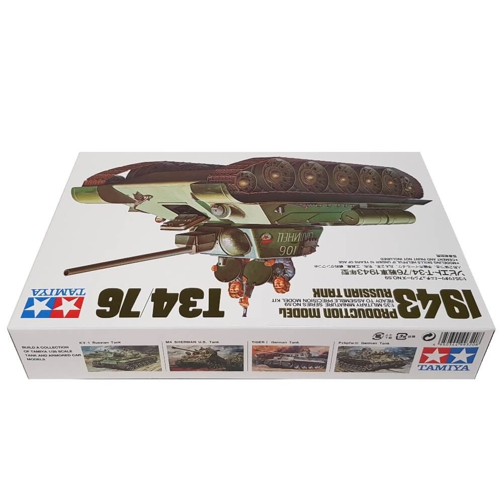 1:35 Russian Tank T34/76 1943 Production Model - TAMIYA