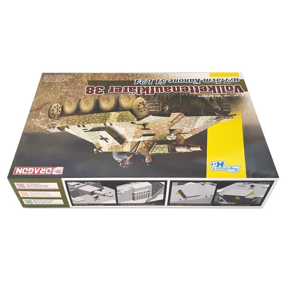 1:35 German Vollkettenaufklaerer 38 with 7.5cm Kanone 51 L/24 - DRAGON