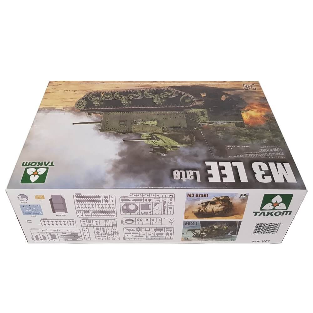 1:35 US M3 LEE Medium Tank Late - TAKOM