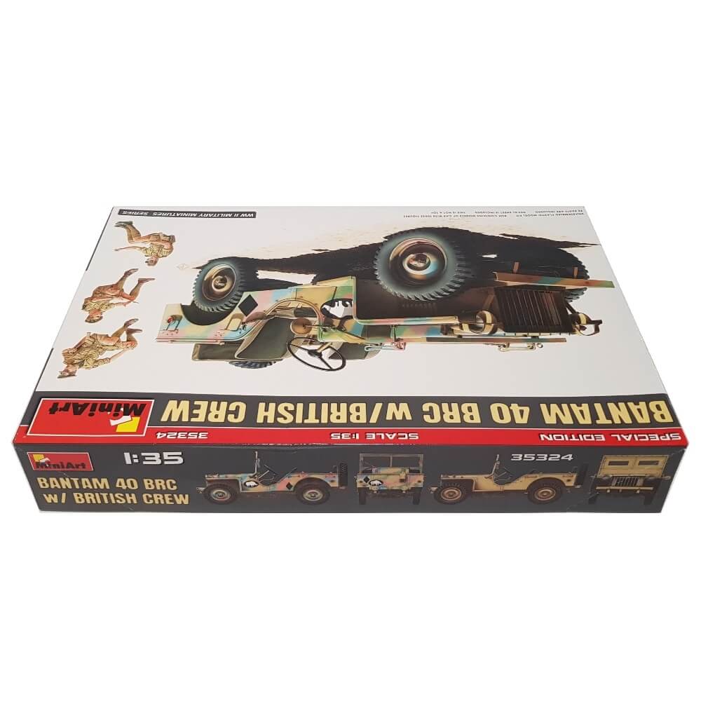 1:35 British BANTAM 40 BRC with Crew Special Edition - MINIART