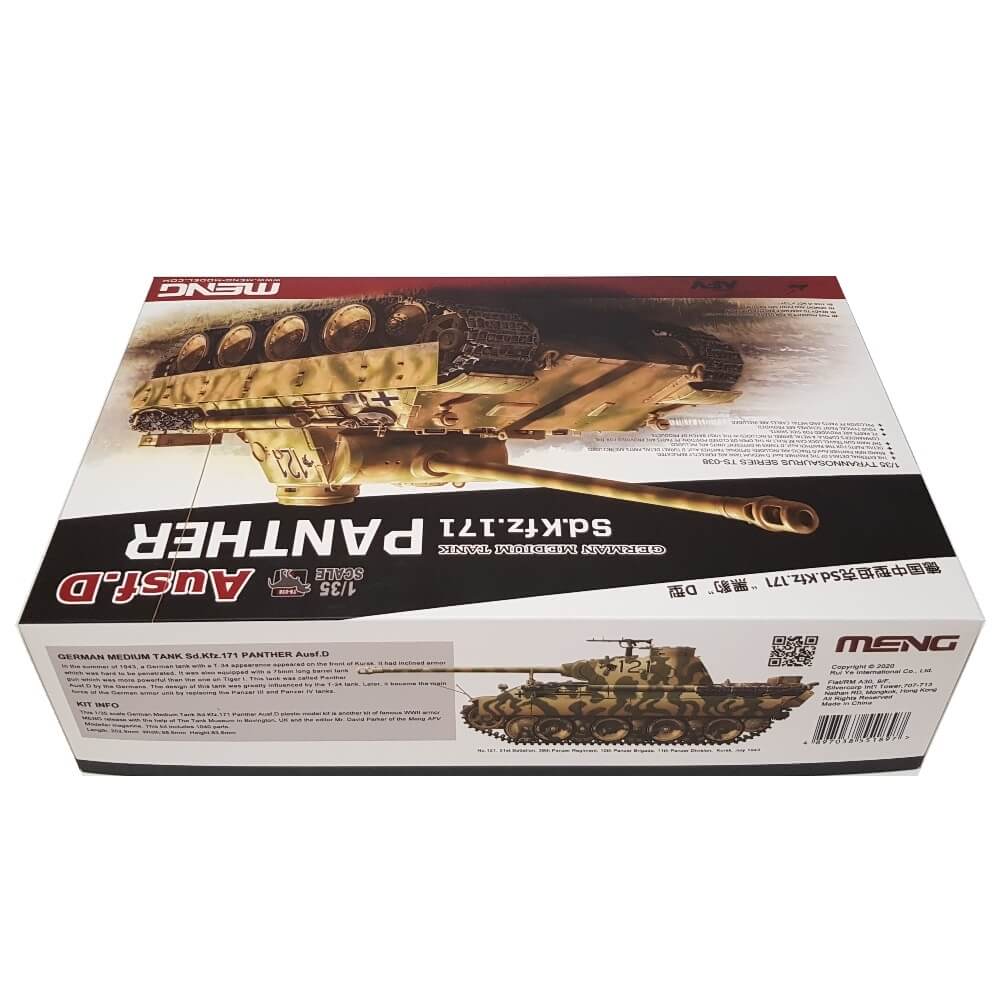 1:35 German Sd.Kfz. 171 PANTHER Ausf. D Medium Tank - MENG