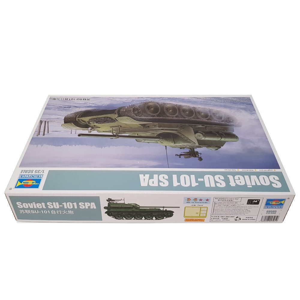 1:35 Soviet SU-101 SPA - TRUMPETER