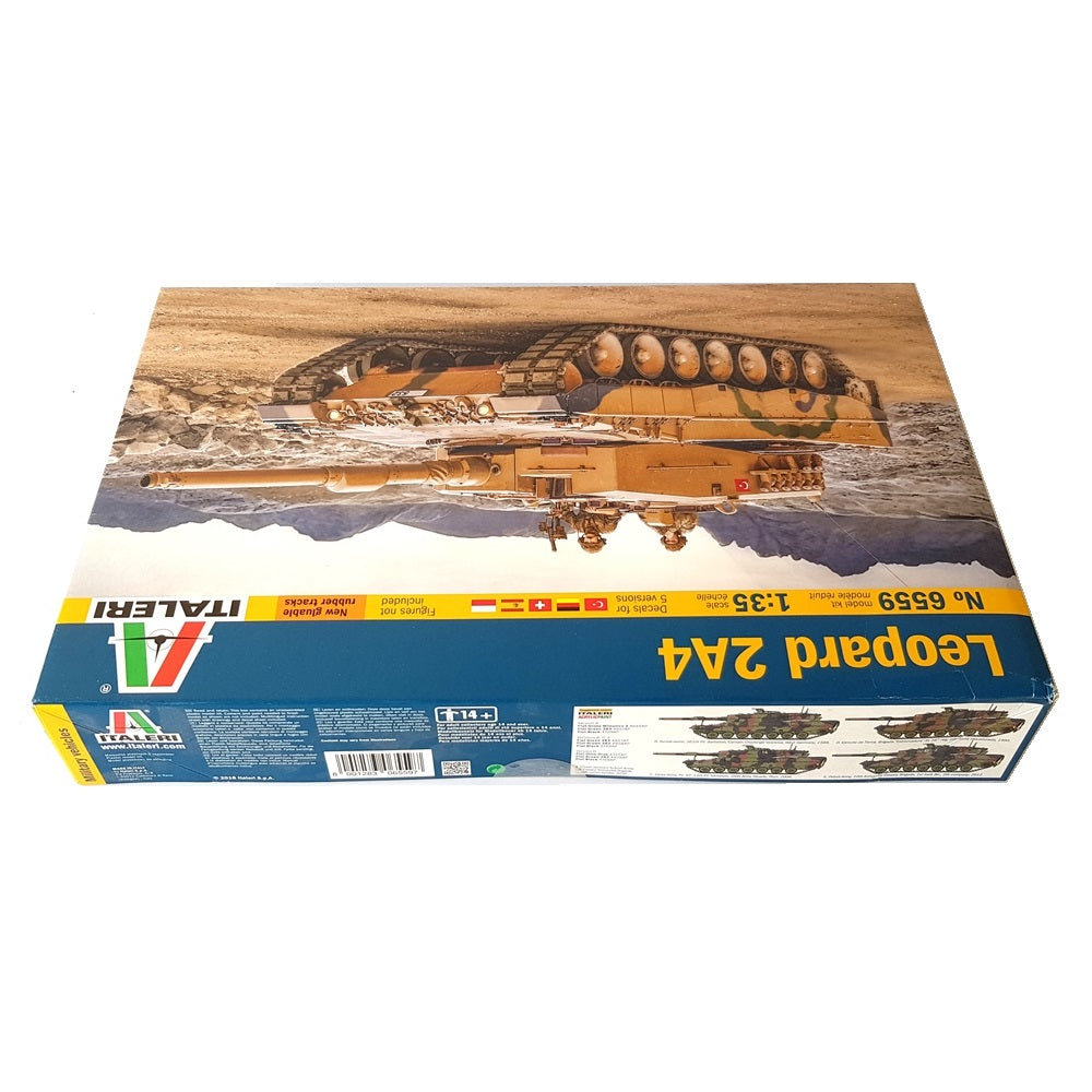 1:35 German LEOPARD 2A4 Tank - ITALERI