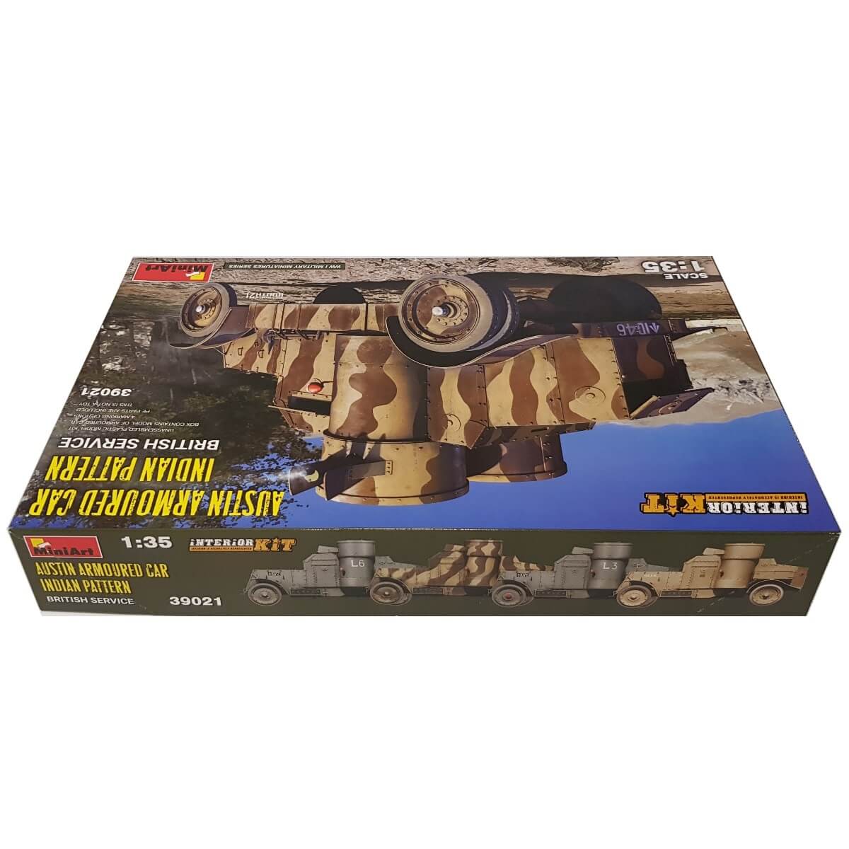 1:35 Austin Armoured Car Indian Pattern - British Service - MINIART
