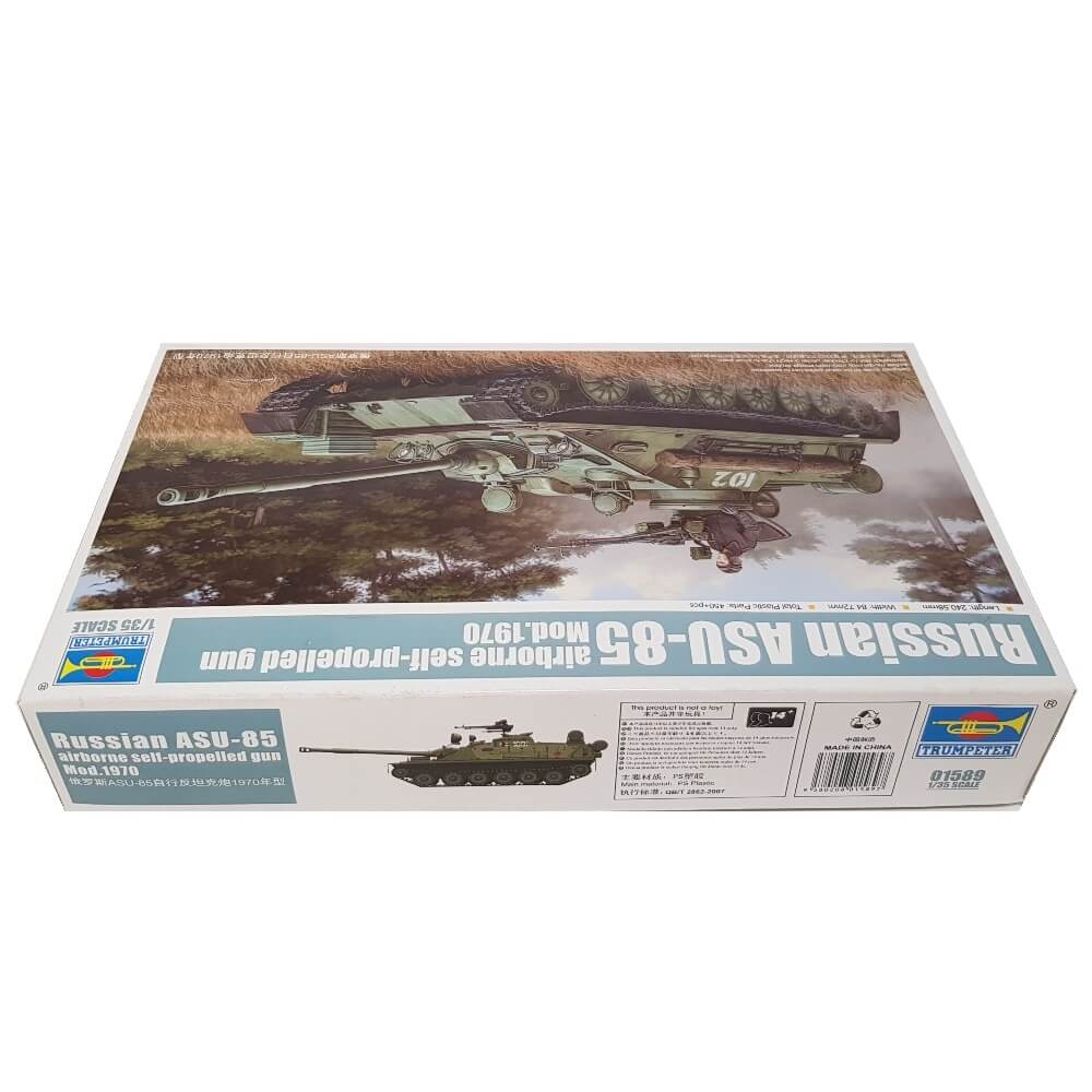 1:35 Russian ASU-85 Airborne Self-propelled Gun Mod. 1970 - TRUMPETER