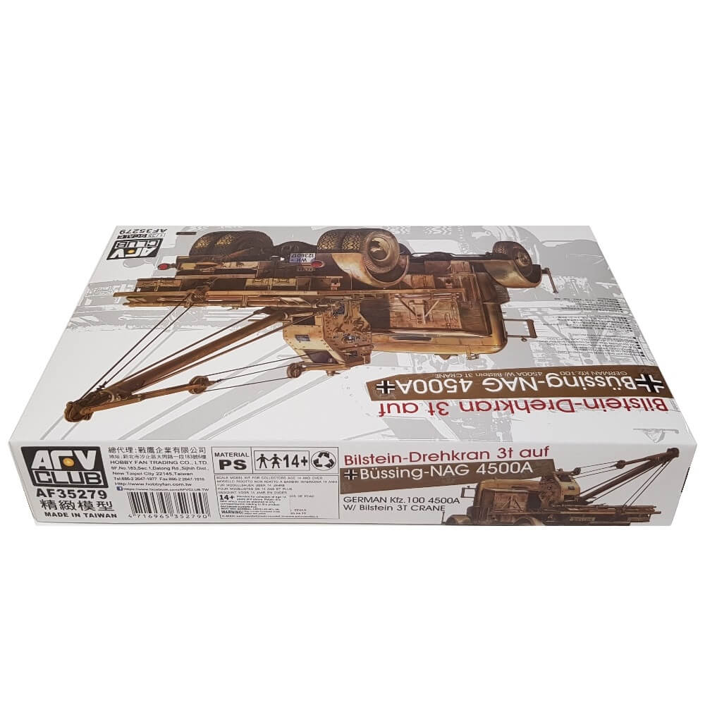 1:35 German Kfz.100 L4500A with Bilstein 3T Crane - AFV CLUB