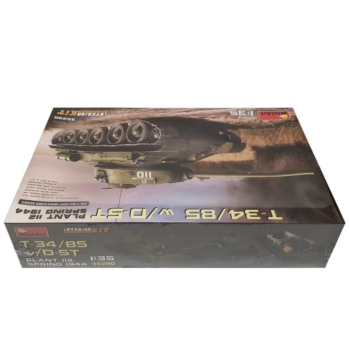 1:35 T-34/85 with D-5T Plant 112 - Spring 1944 - MINIART
