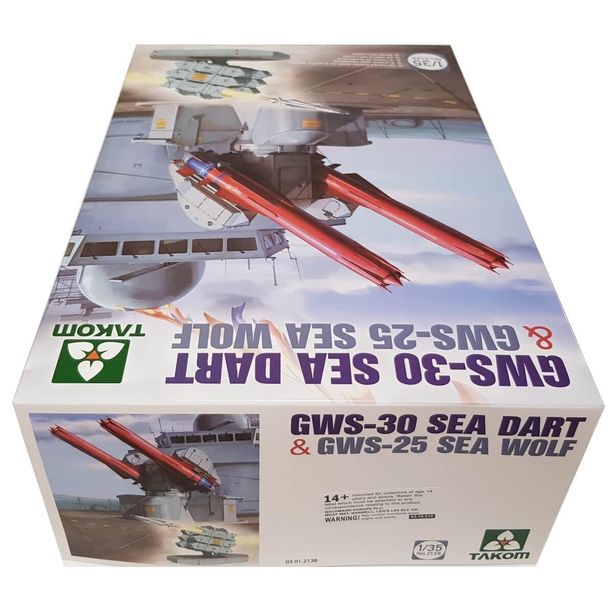 1:35 GWS-30 Sea Dart and GWS-25 Sea Wolf - TAKOM
