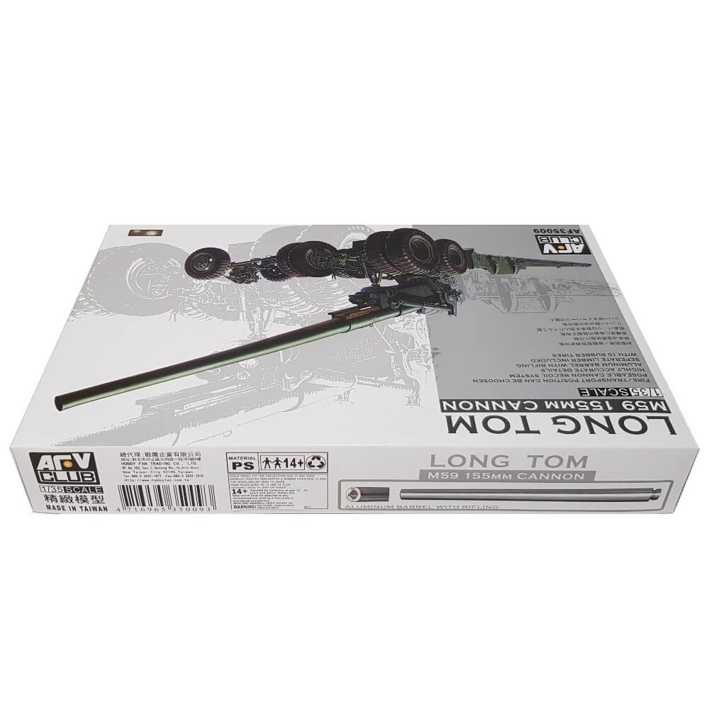 1:35 Long Tom M59 155 mm Cannon - AFV CLUB