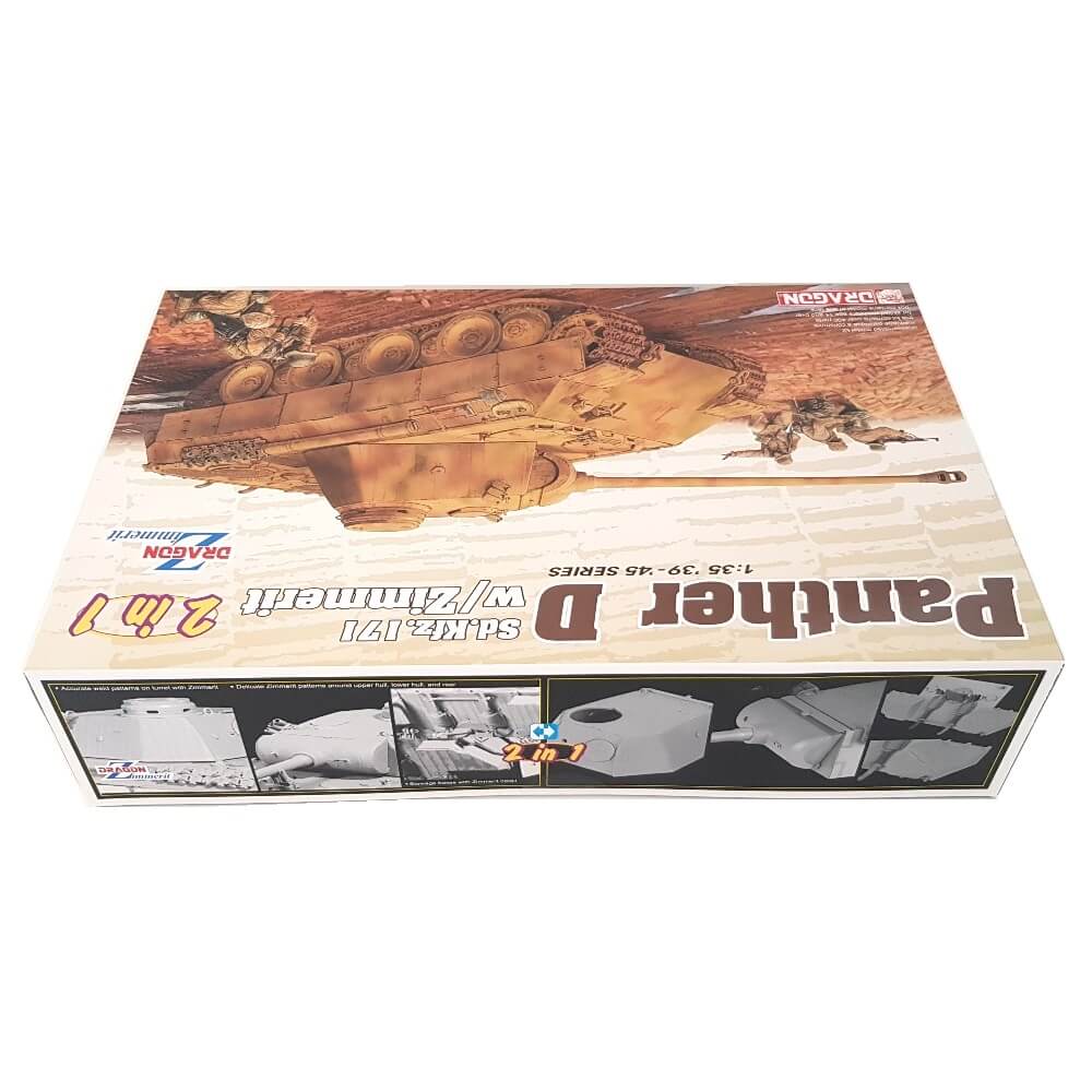 1:35 German Sd.Kfz. 171 PANTHER Ausf. D with/without Zimmerit - DRAGON