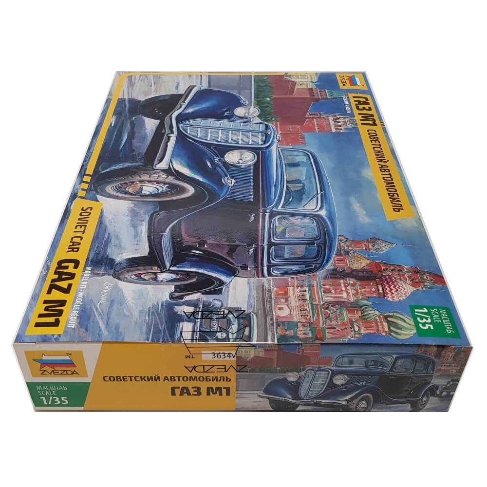 1:35 Soviet Car GAZ M1 - ZVEZDA