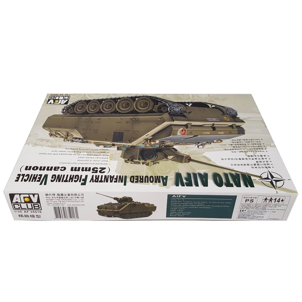 1:35 NATO AIFV Amoured Infantry Fighting Vehicle 25mm cannon - AFV CLUB