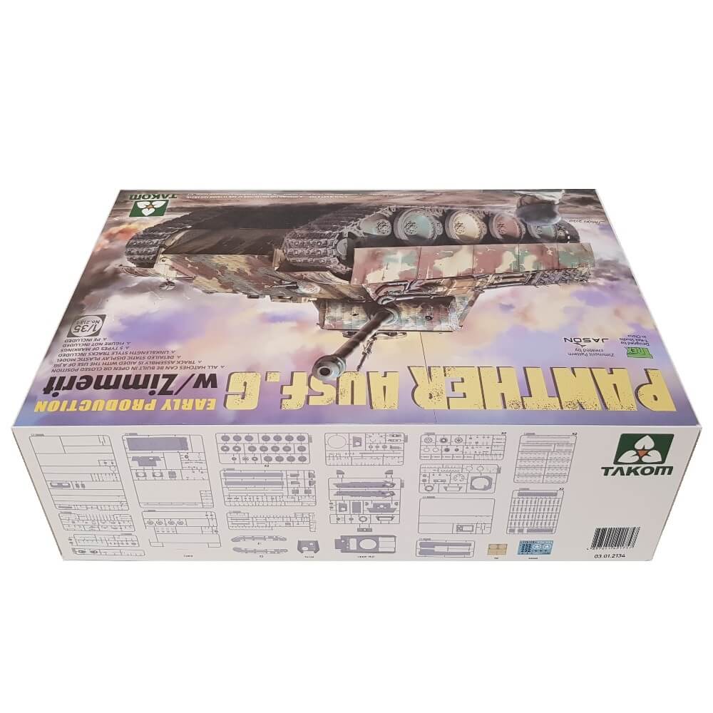 1:35 PANTHER Ausf. G Early Production with Zimmerit - TAKOM