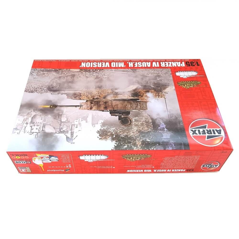 1:35 German PANZER IV Ausf.H Tank Mid Version - AIRFIX