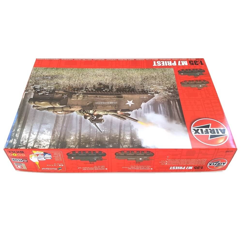 1:35 British M7 PRIEST Self Propelled Gun - AIRFIX