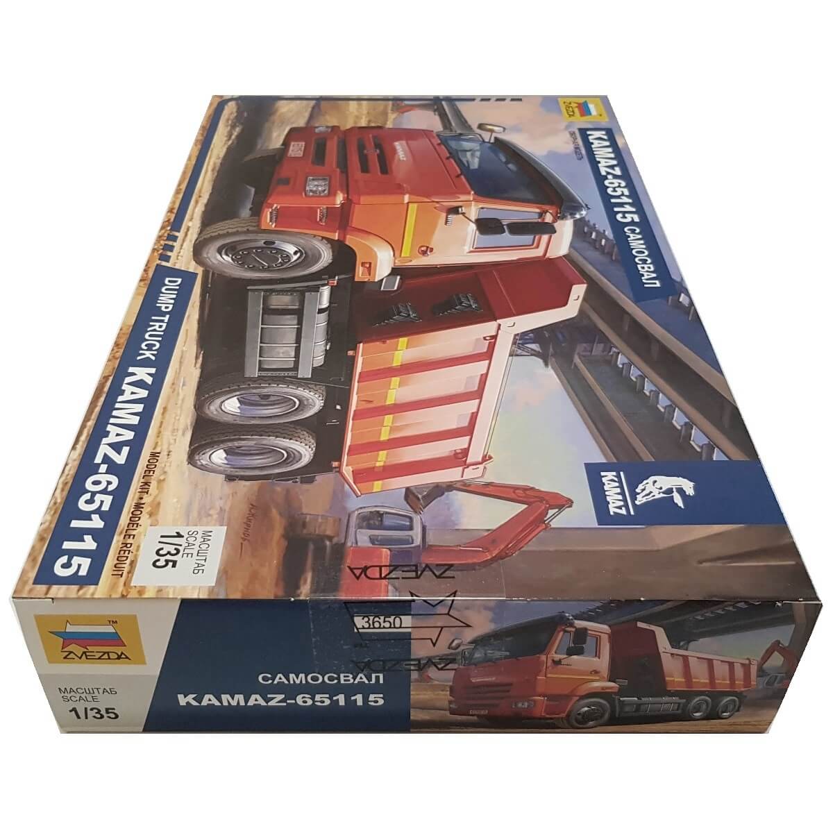 1:35 Dump Truck KamAZ 65115 - ZVEZDA