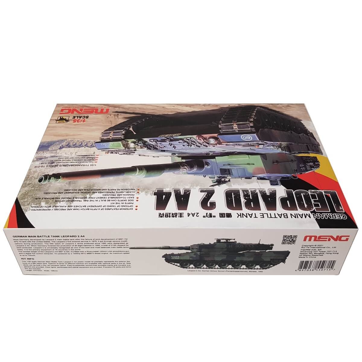 1:35 German Main Battle Tank Leopard 2 A4 - MENG