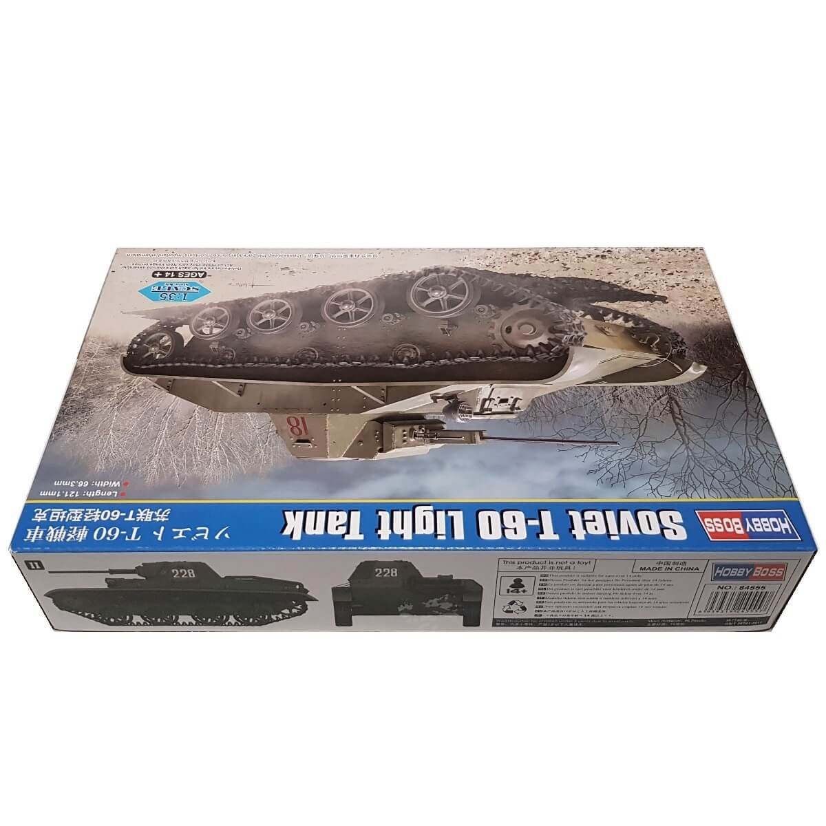 1:35 Soviet T-60 Light Tank - HOBBY BOSS