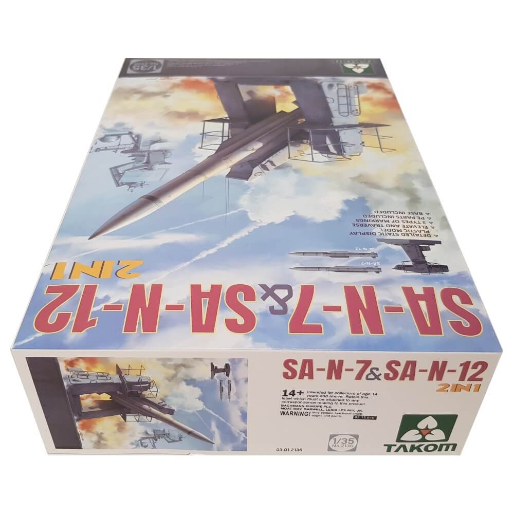 1:35 Russian Navy SA-N-7 Gadfly and SA-N-12 Grizzly - TAKOM