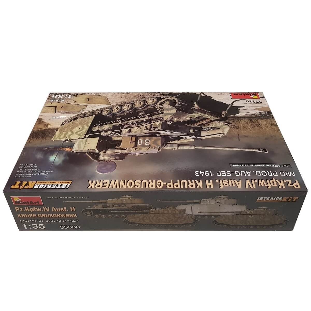 1:35 Pz.Kpfw. IV Ausf. H Krupp-Grusonwerk Mid Prod. Aug-Sep 1943 - Interior Kit - MINIART
