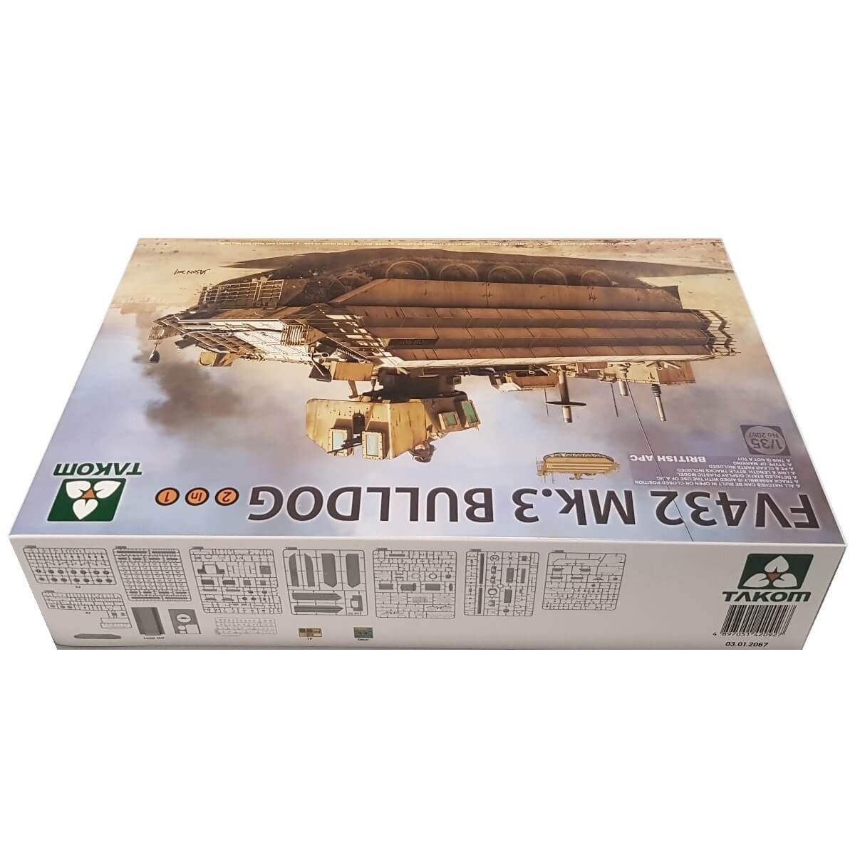 1:35 British APC FV432 Mk. 3 Bulldog - TAKOM