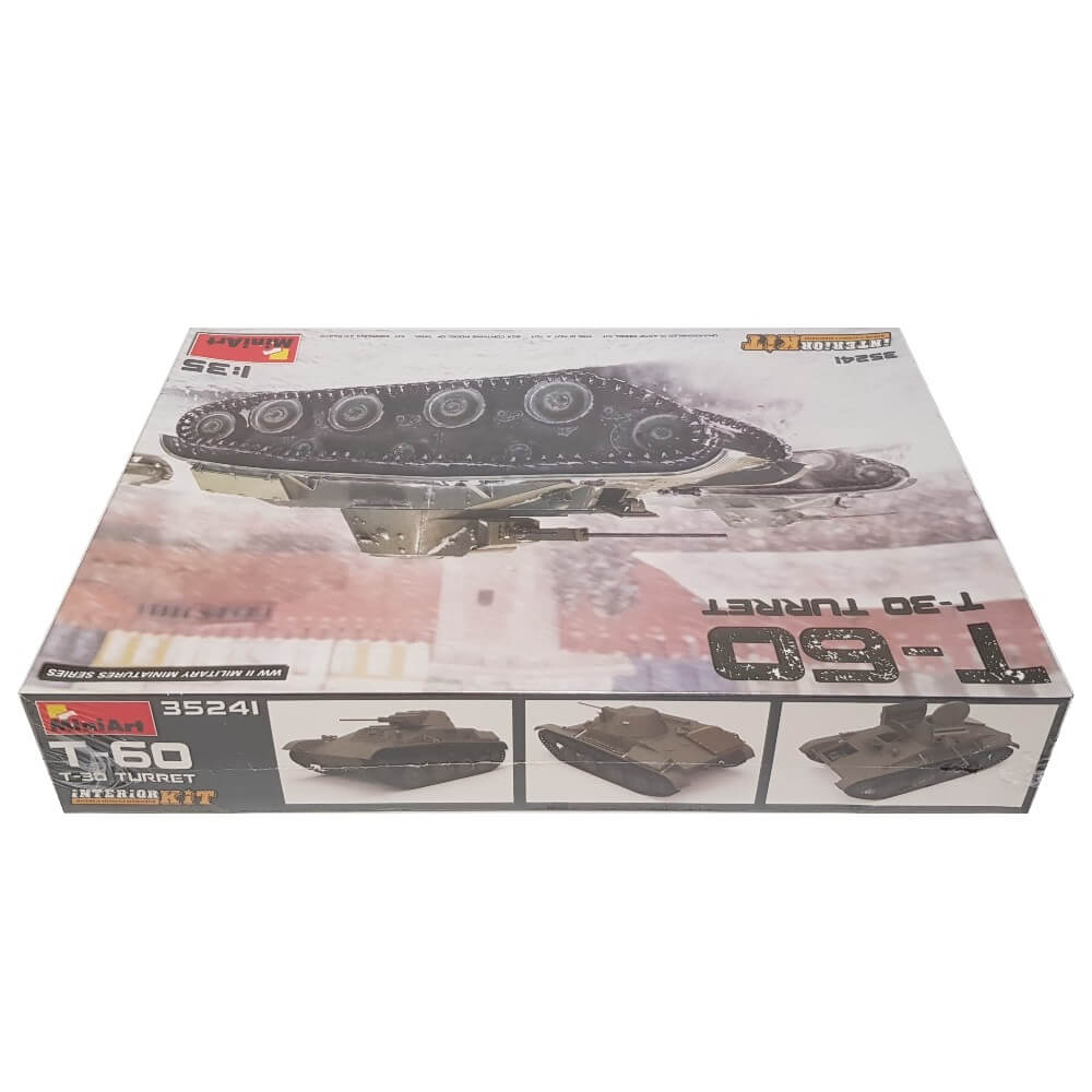 1:35 Soviet T-60 Light Tank with T-30 Turret - Interior Kit - MINIART