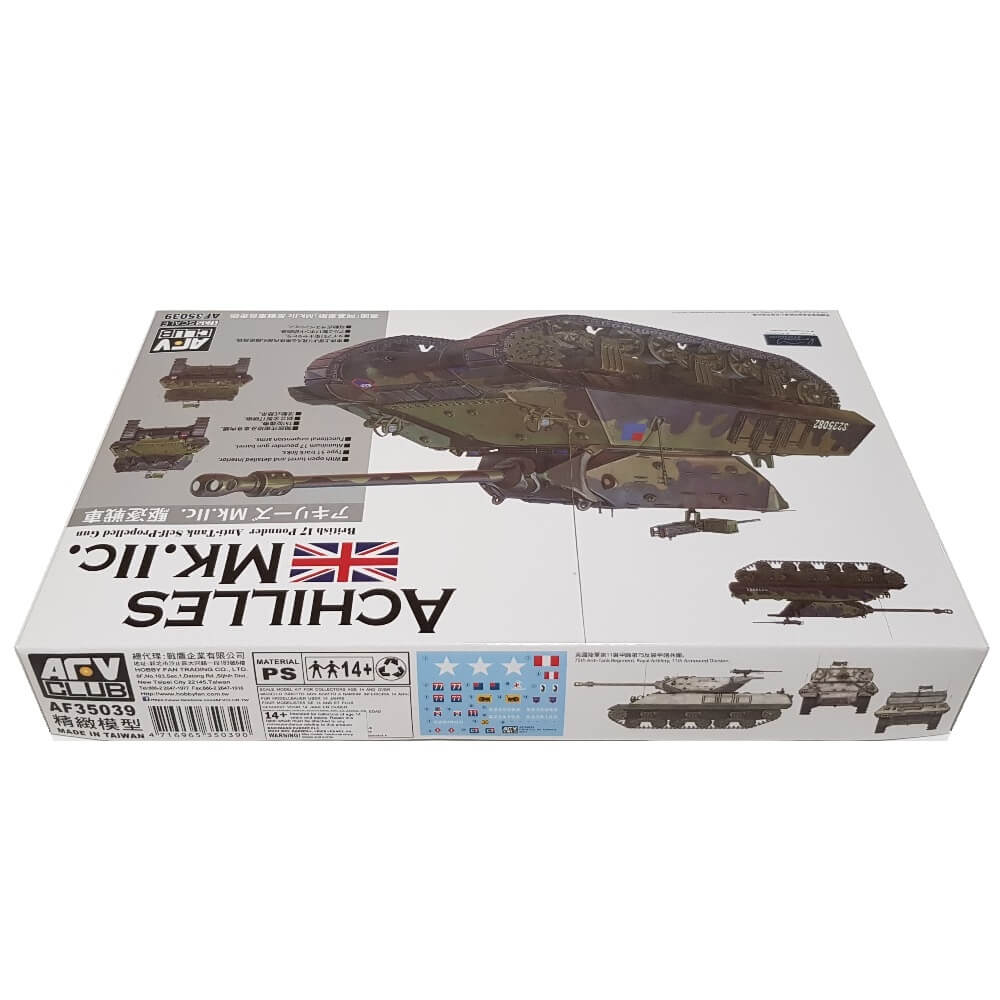 1:35 Achilles Mk. IIc British 17 Pounder Anti-Tank Self-Propelled Gun - AFV CLUB