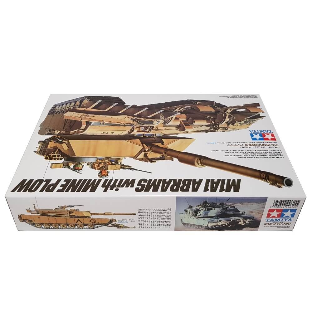 1:35 US M1A1 Abrams with Mine Plow - TAMIYA
