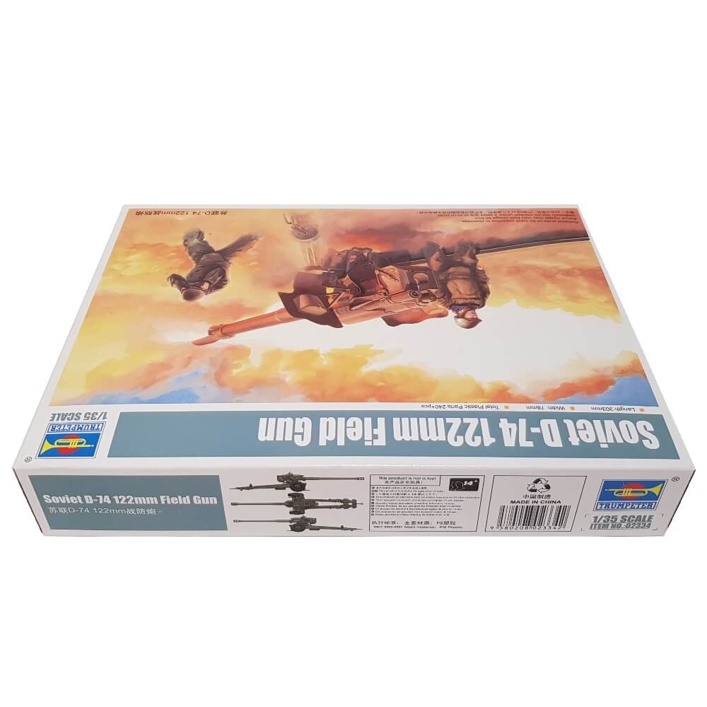 1:35 Soviet D-74 122mm Field Gun - TRUMPETER