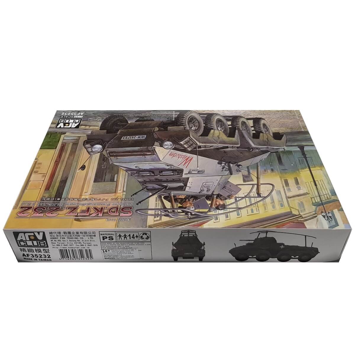 1:35 Early Type Sd.Kfz. 232 8-Rad Schwere Panzerspahwagen - AFV CLUB