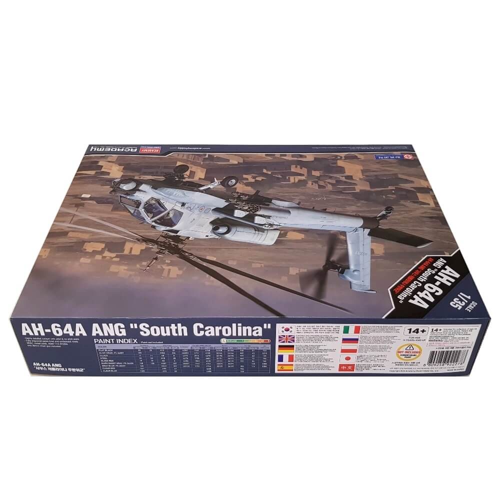1:35 AH-64A ANG Helicopter South Carolina - ACADEMY