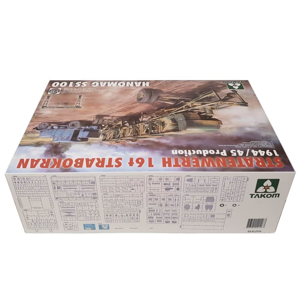 1:35 Stratenwerth 16T Strabokran 1944/45 Production and Hanomag SS100 - TAKOM