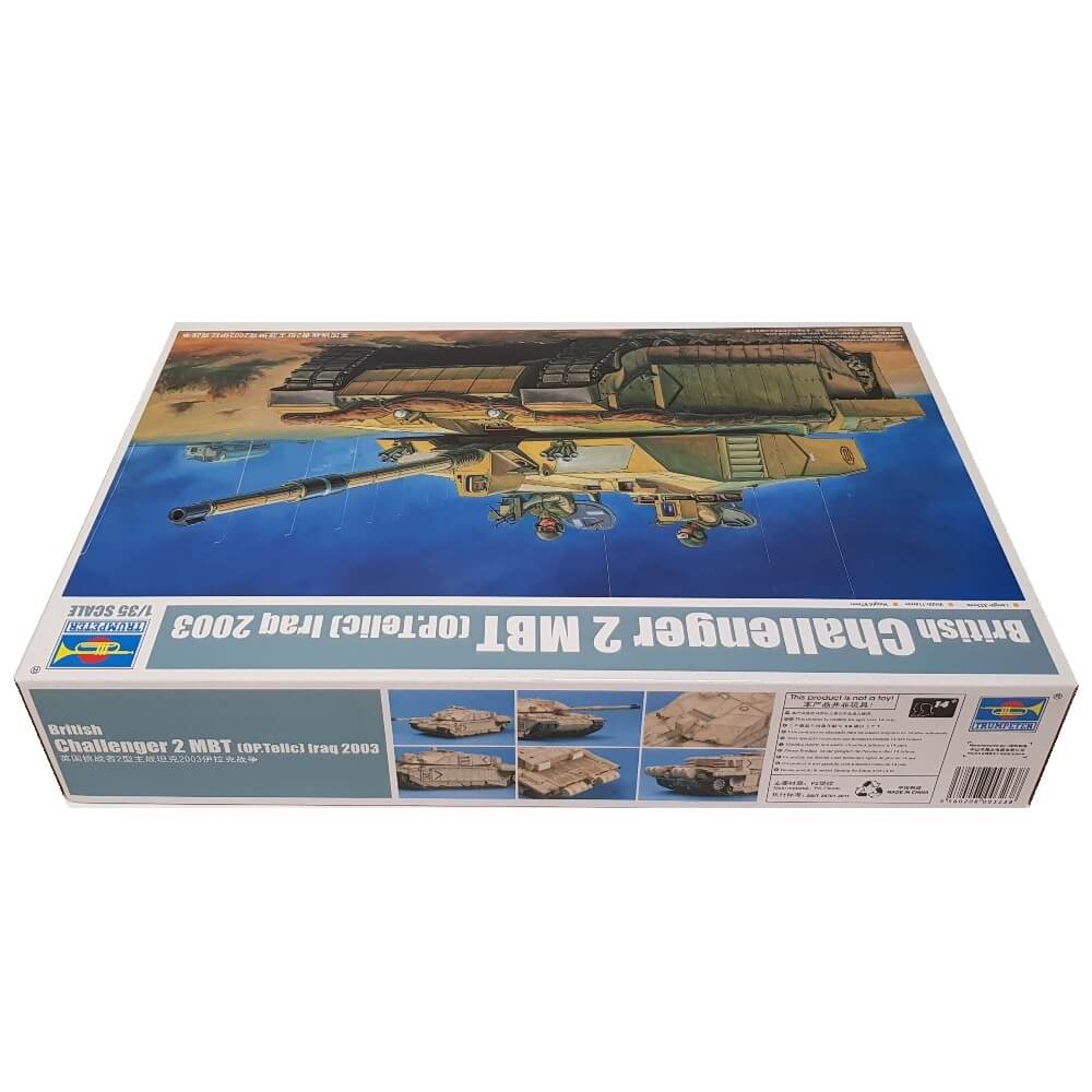 1:35 British Challenger 2 MBT Op.Telic Iraq 2003 - TRUMPETER