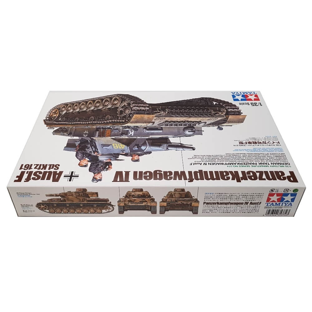 1:35 German Tank Panzerkampfwagen IV Ausf. F Sd.Kfz. 161 - TAMIYA