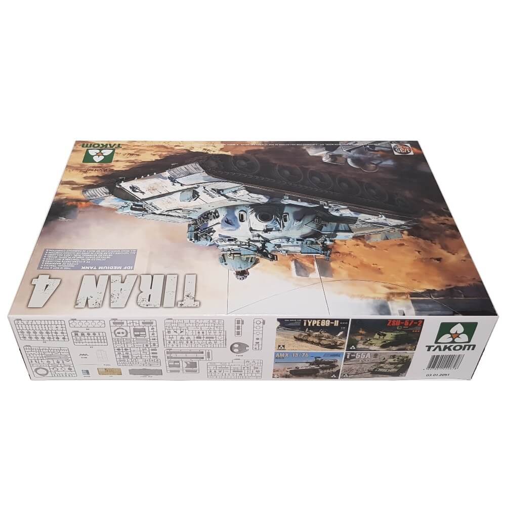 1:35 IDF Tiran 4 Medium Tank - TAKOM