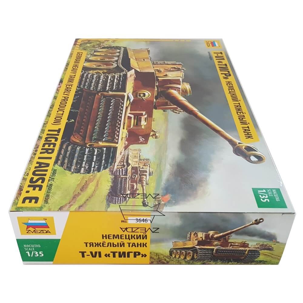 1:35 German Heavy Tank TIGER I Ausf. E - Early Production - ZVEZDA