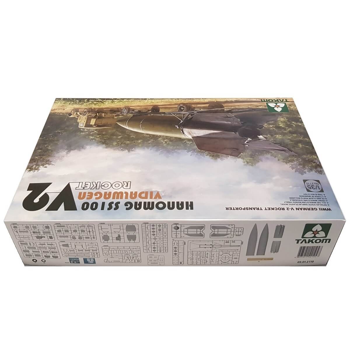 1:35 Hanomag SS100 Vidalwagen V-2 Rocket - TAKOM