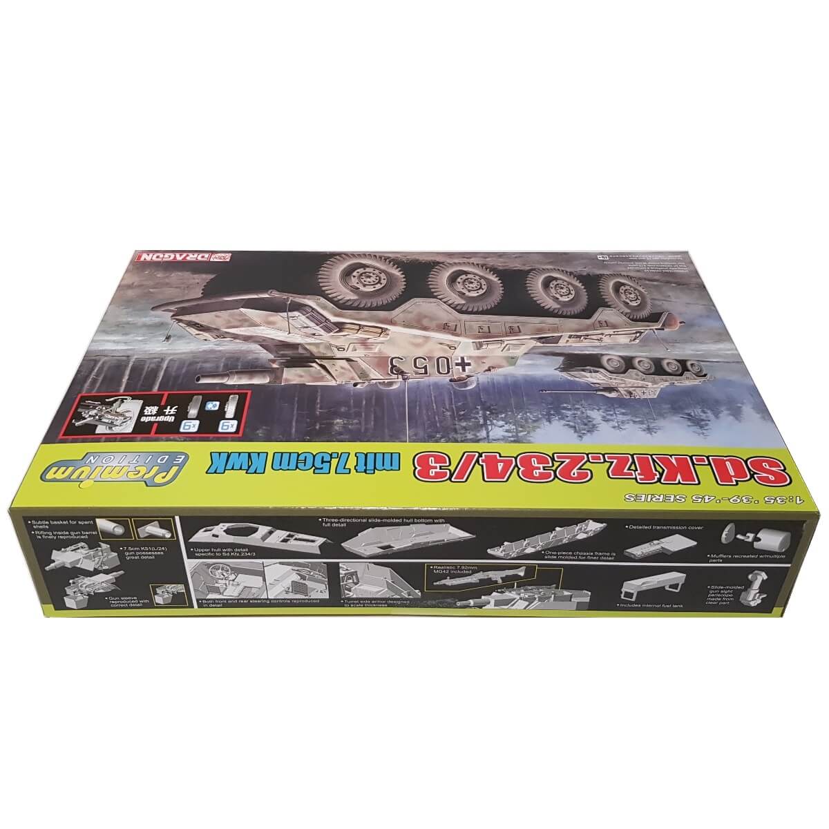 1:35 Sd.Kfz. 234/3 mit 7.5cm KwK - DRAGON